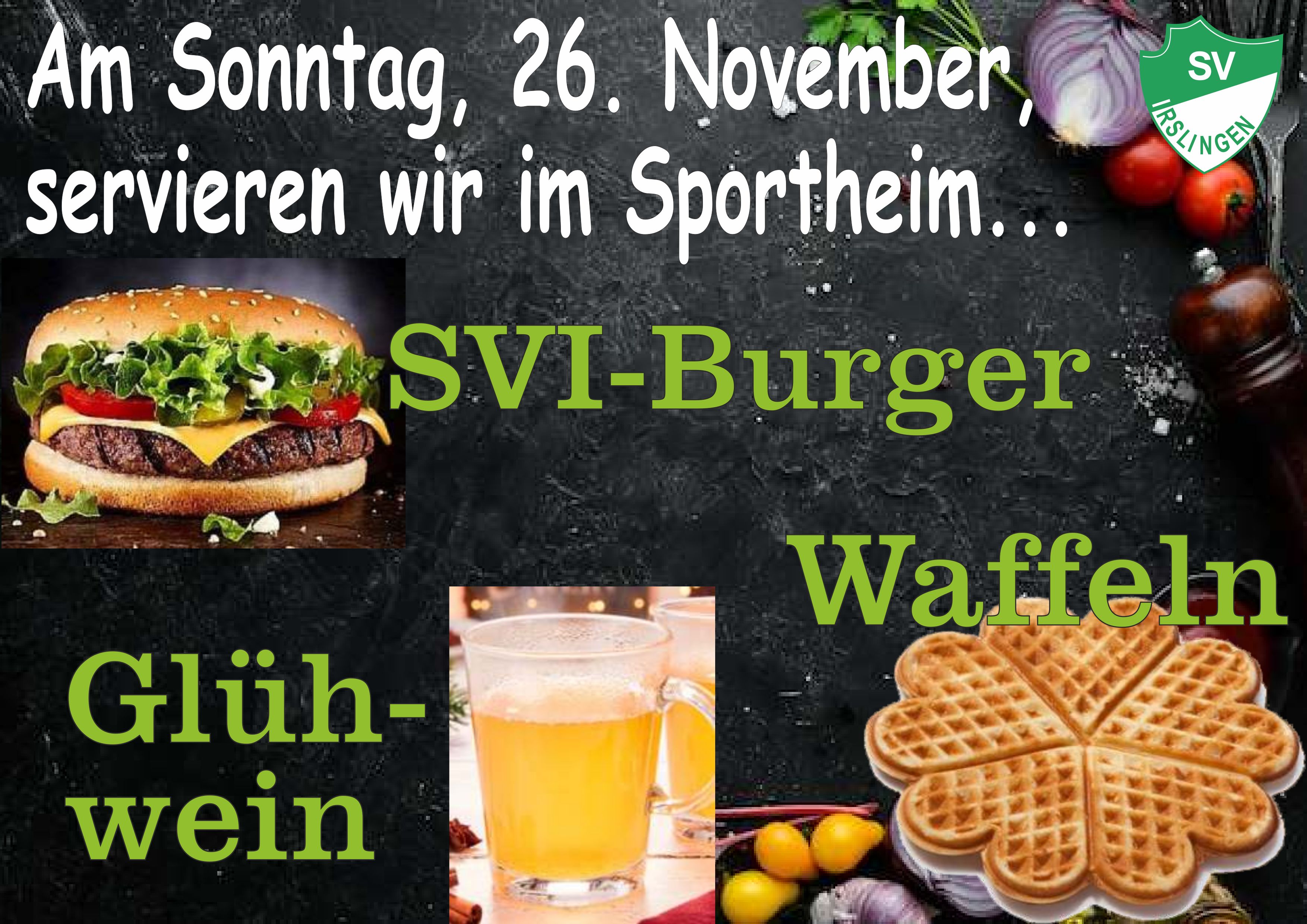 Burger,Waffeln...