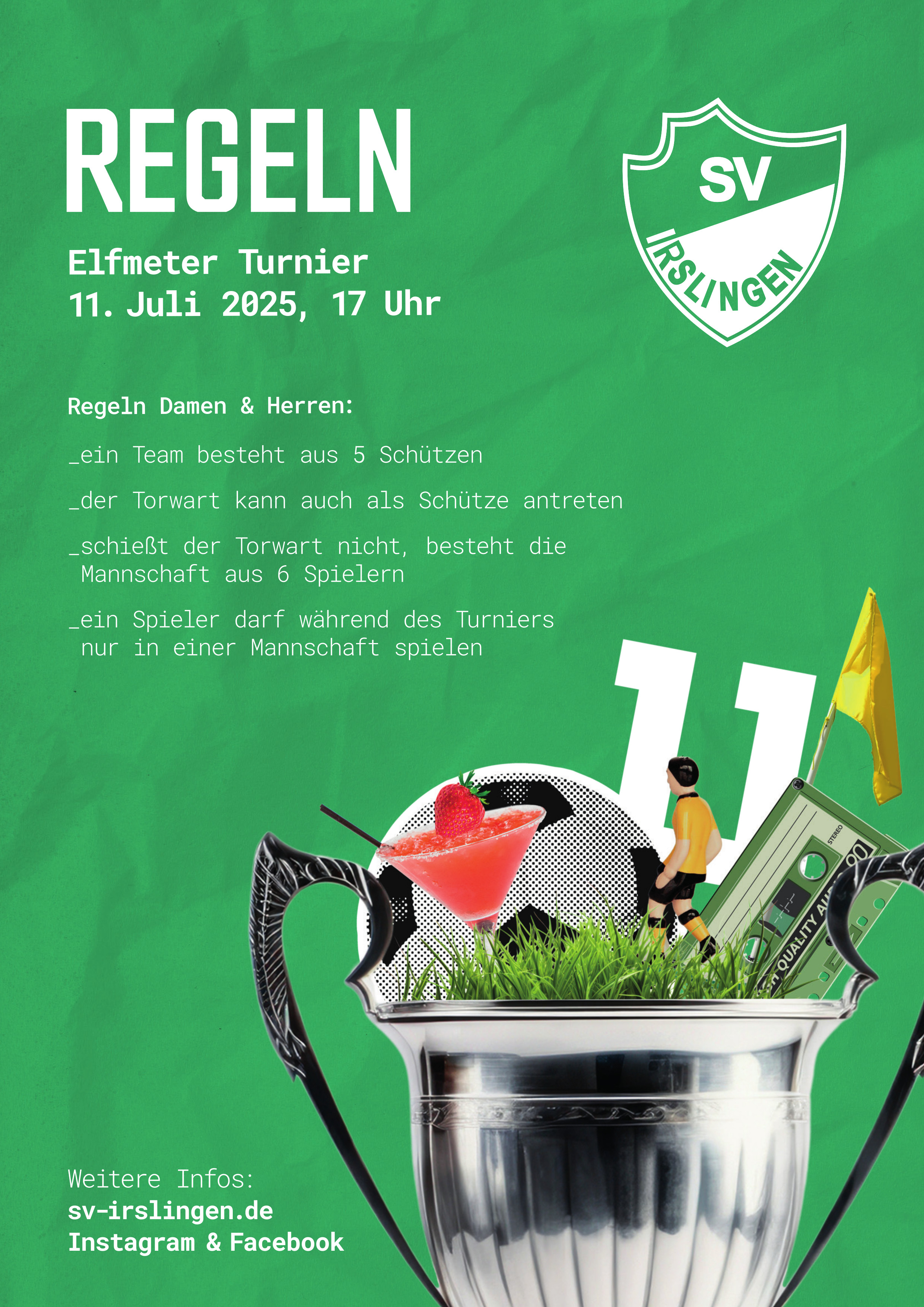 Elfmeterturnier 2025 Flyer, Regeln